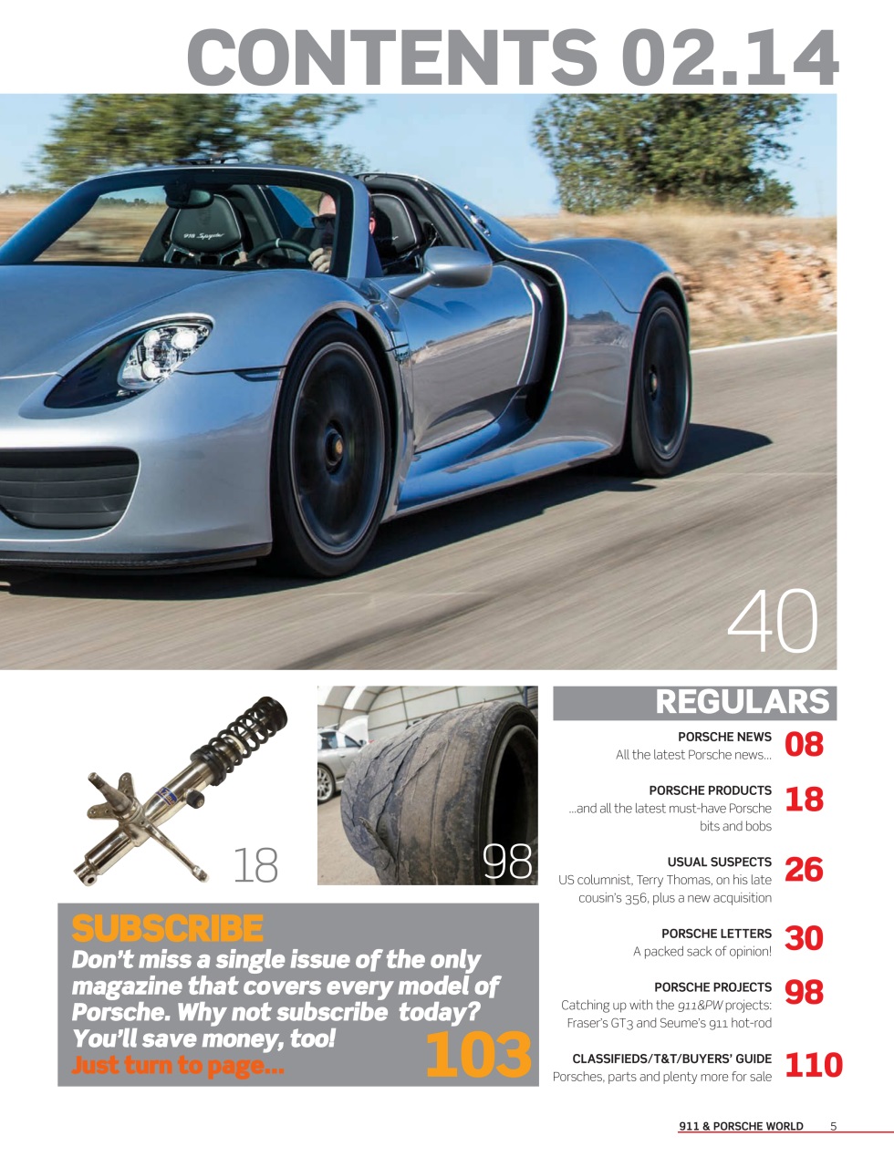 911 & Porsche World Preview Pages