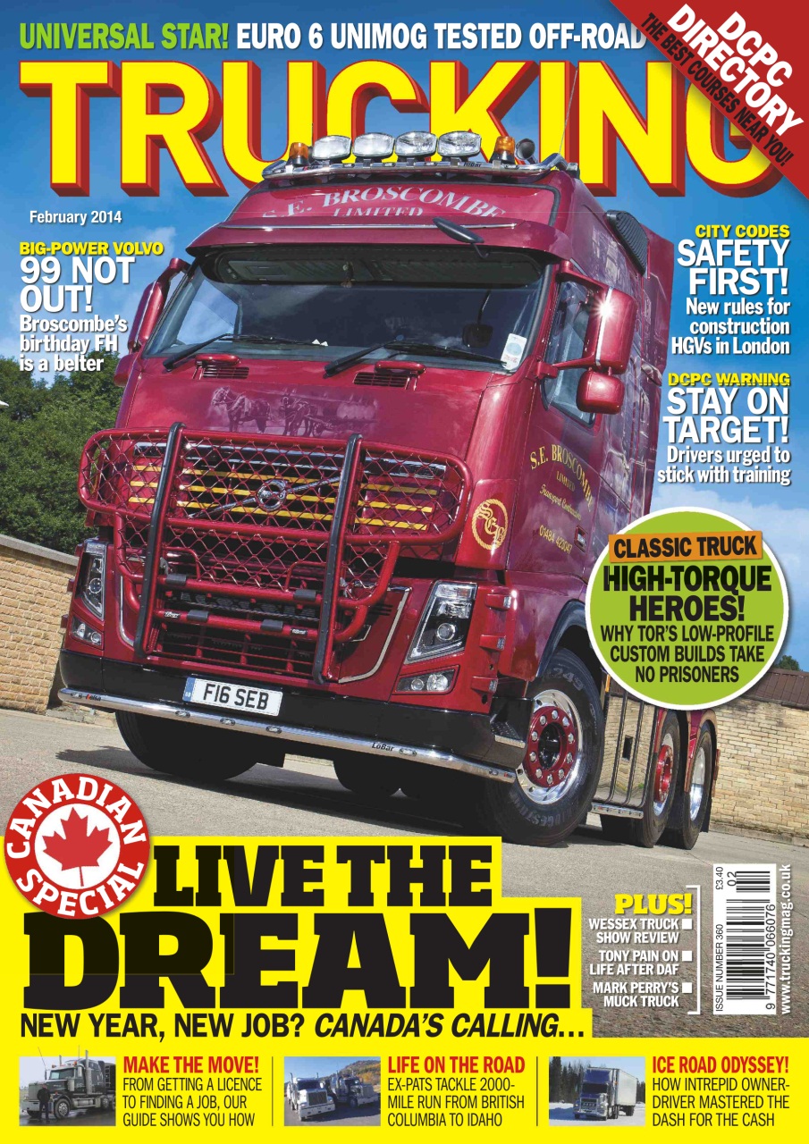 Trucking Magazine Preview Pages