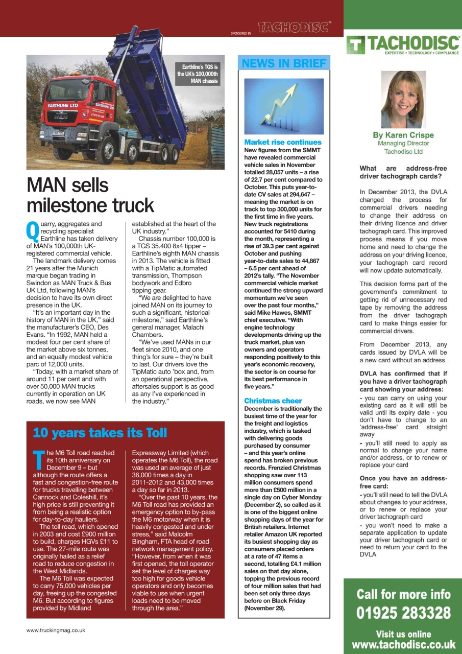 Trucking Magazine Preview Pages