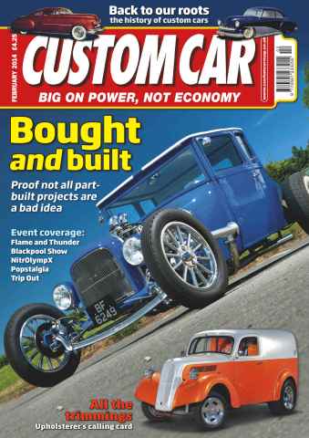 Custom Car issue Back to our roots the history of custom cars