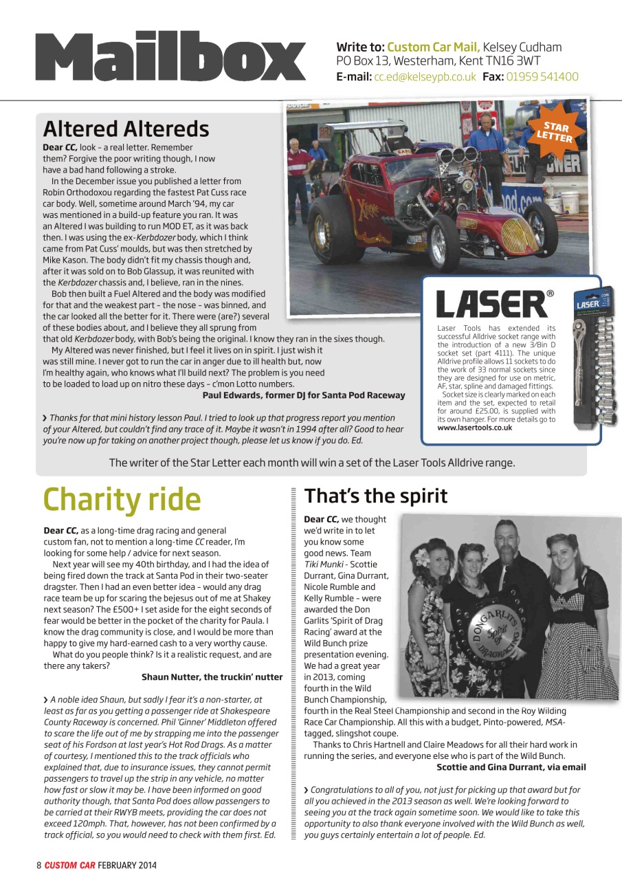 Custom Car Preview Pages