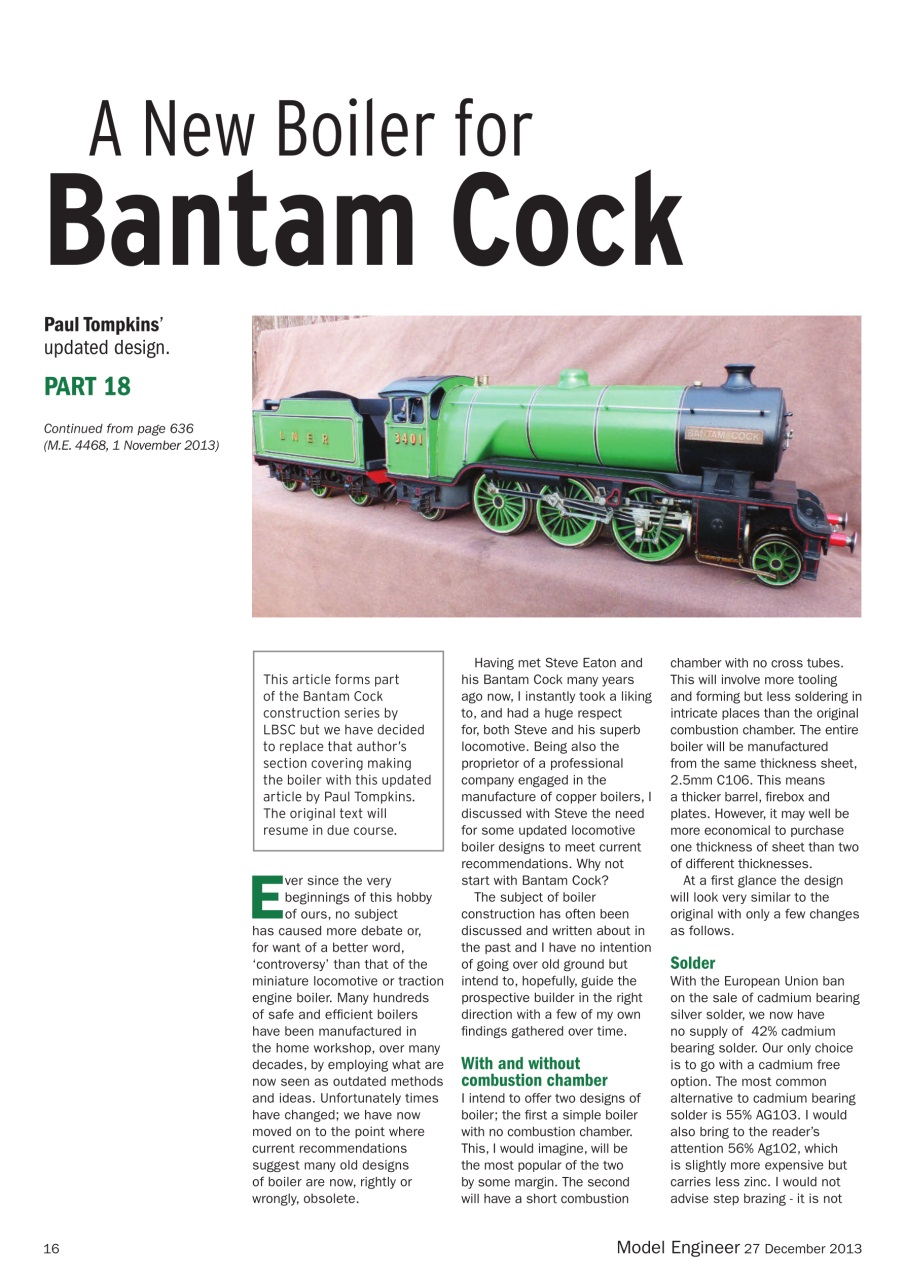 Model Engineer Preview Pages