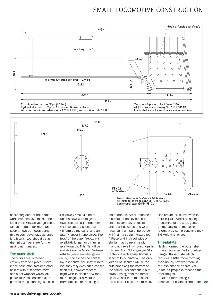 Model Engineer Preview Pages