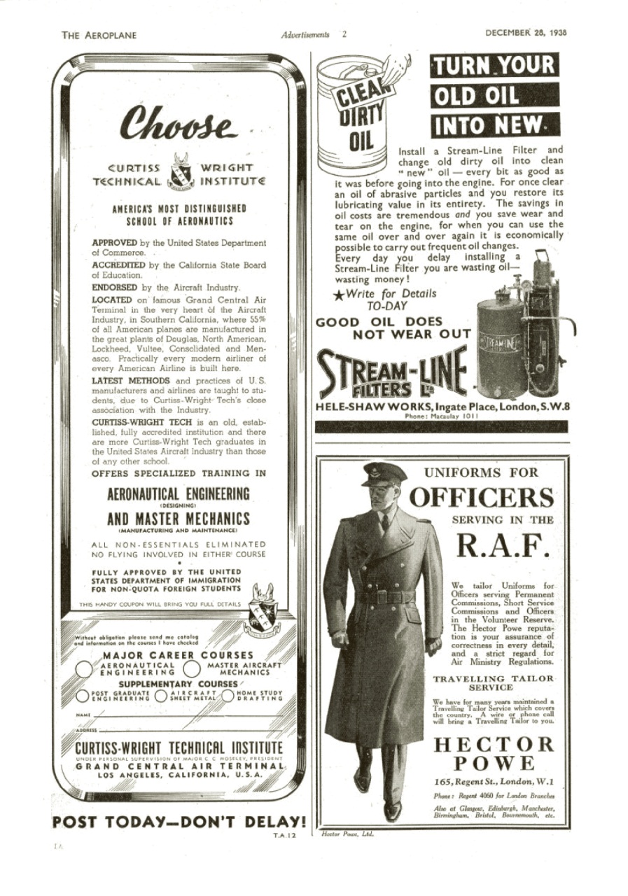 Aeroplane Weekly - The War in the Air 75 years ago Preview Pages