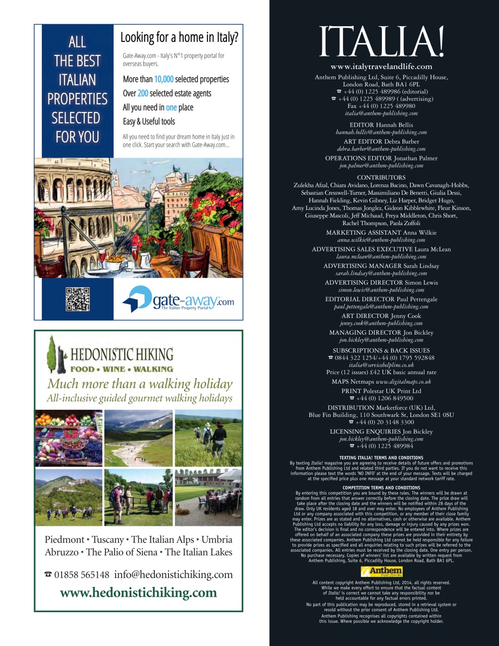 Italia! Preview Pages