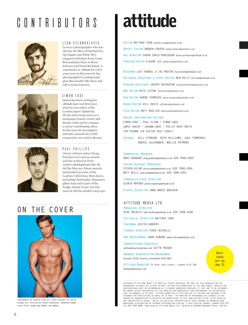 Attitude Preview Pages