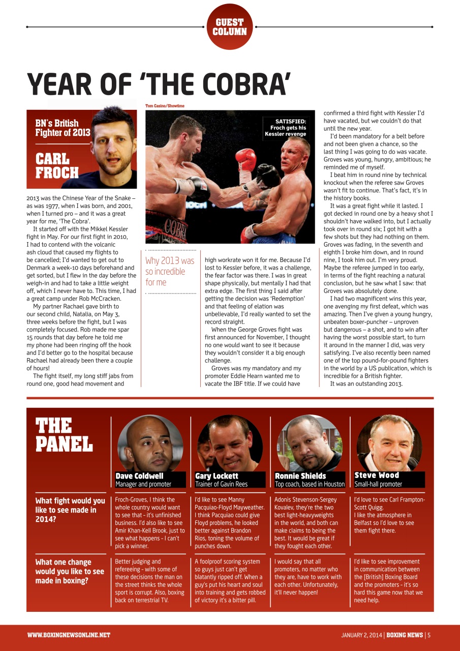 Boxing News Preview Pages