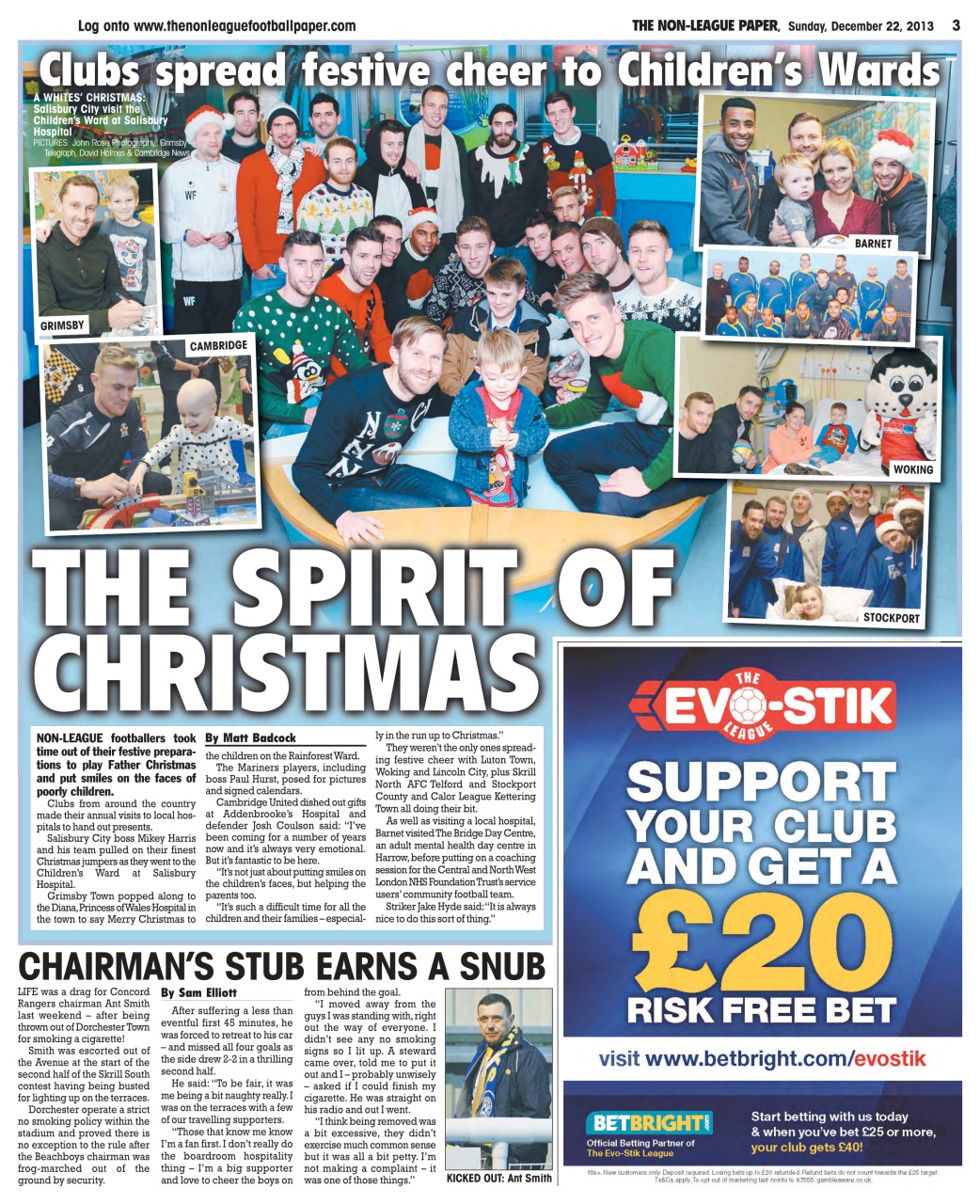 The Non-League Football Paper Preview Pages