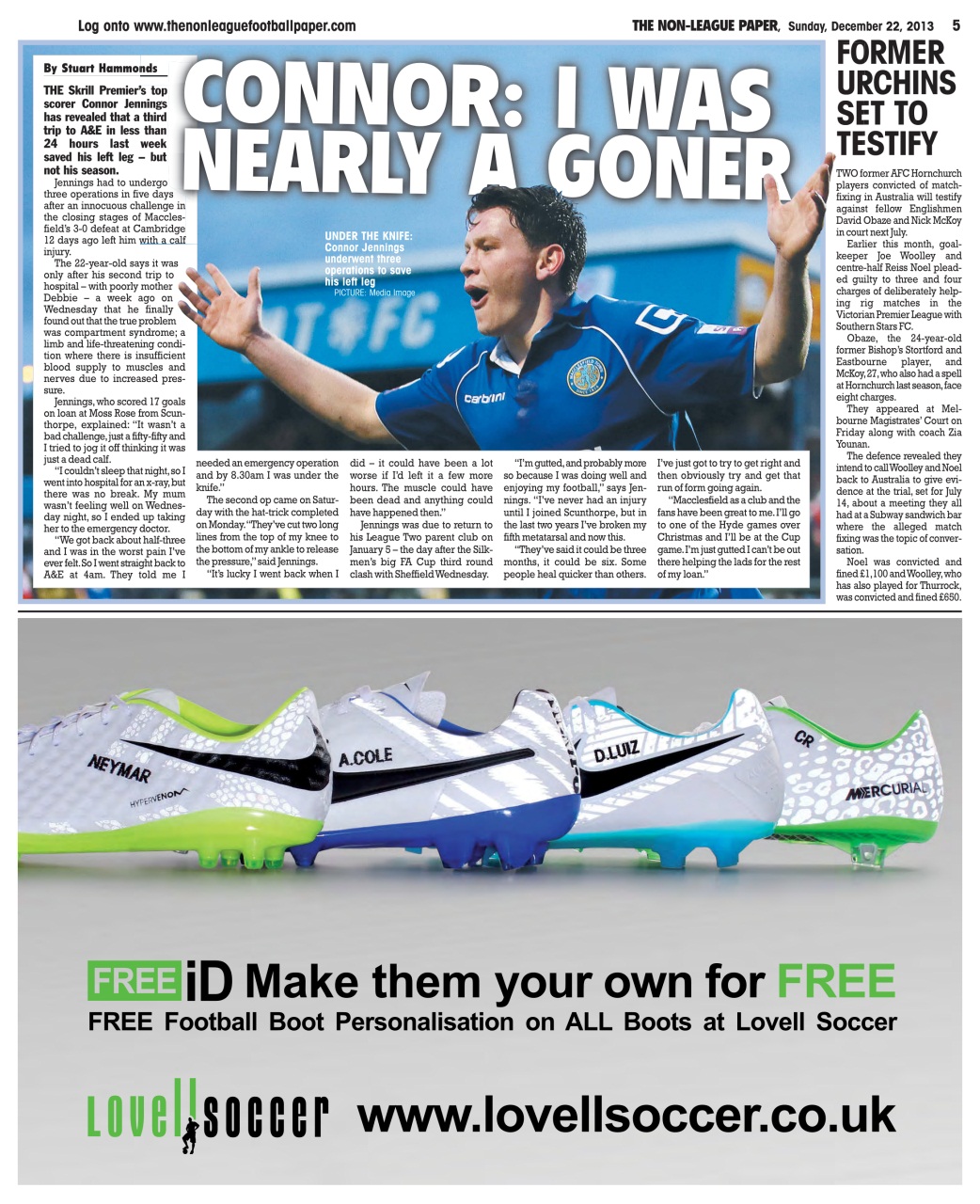 The Non-League Football Paper Preview Pages