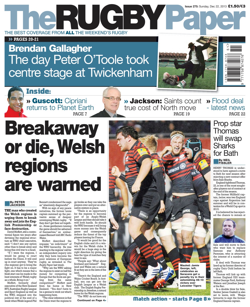 The Rugby Paper Preview Pages