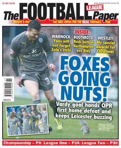 The Football League Paper issue 22nd December 2013