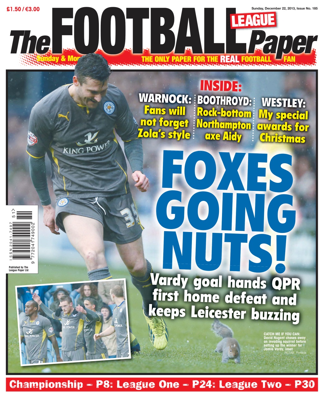 The Football League Paper Preview Pages