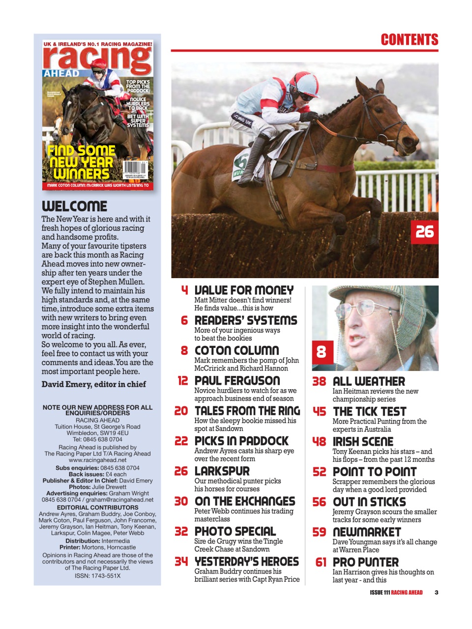 Racing Ahead Preview Pages