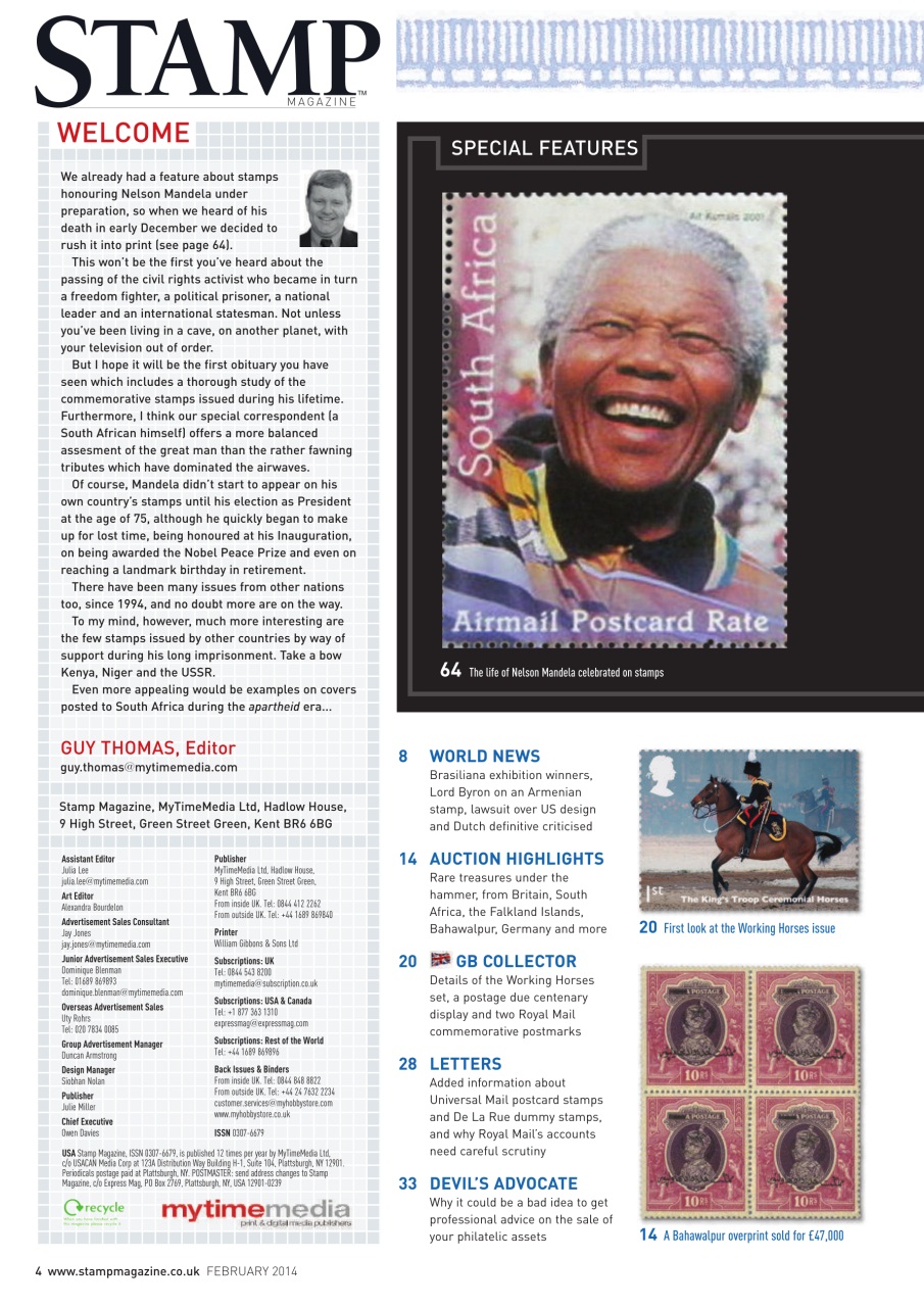 Stamp Magazine Preview Pages