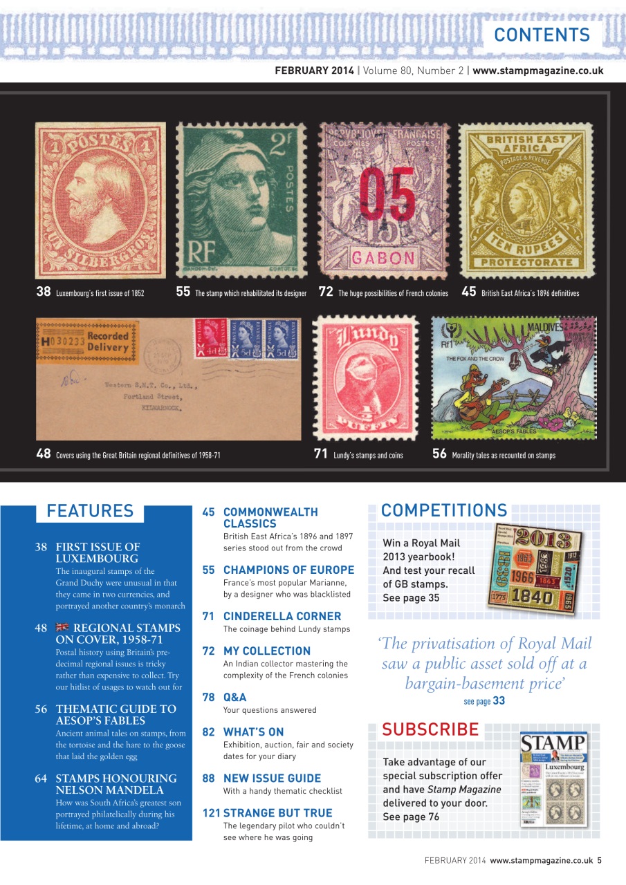 Stamp Magazine Preview Pages