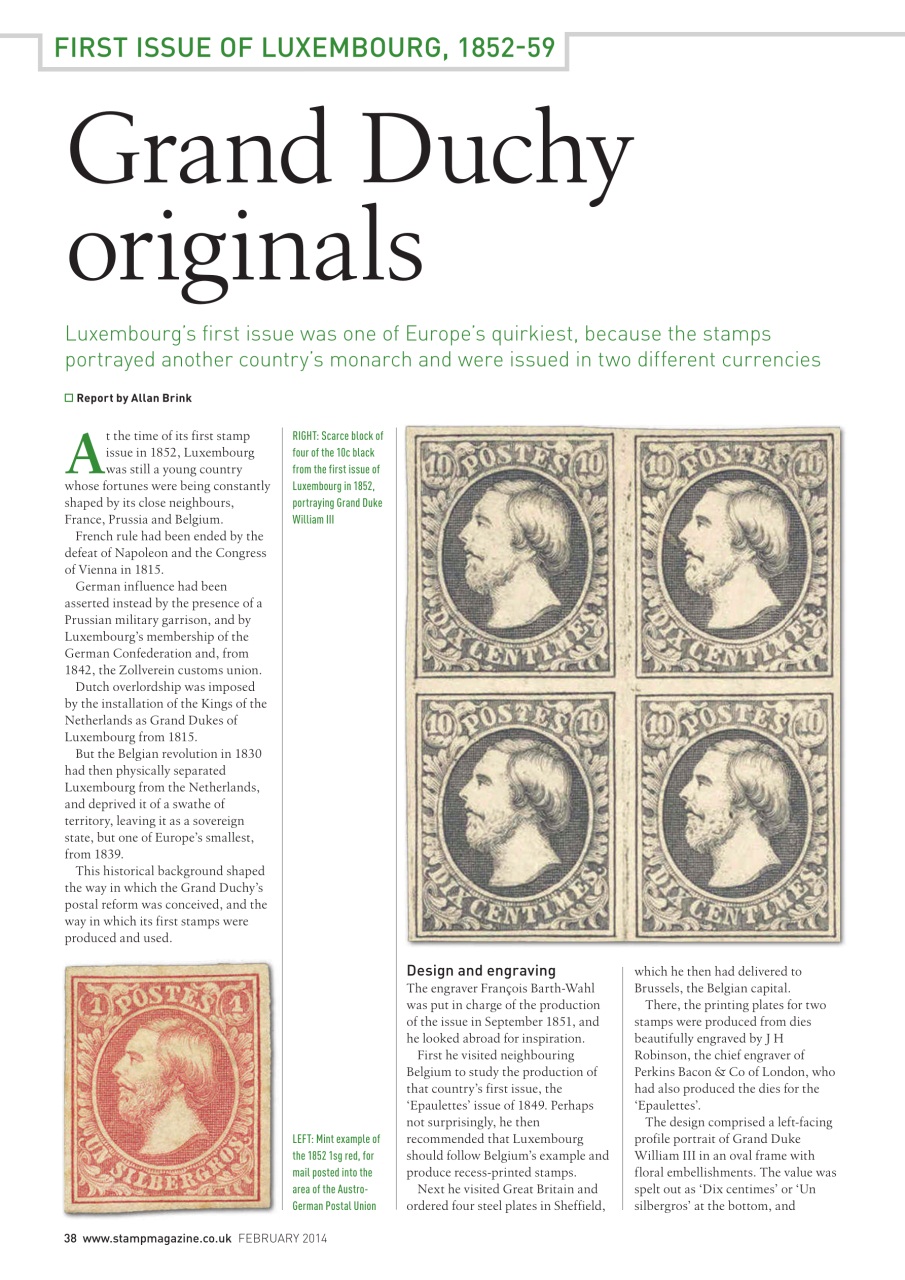 Stamp Magazine Preview Pages