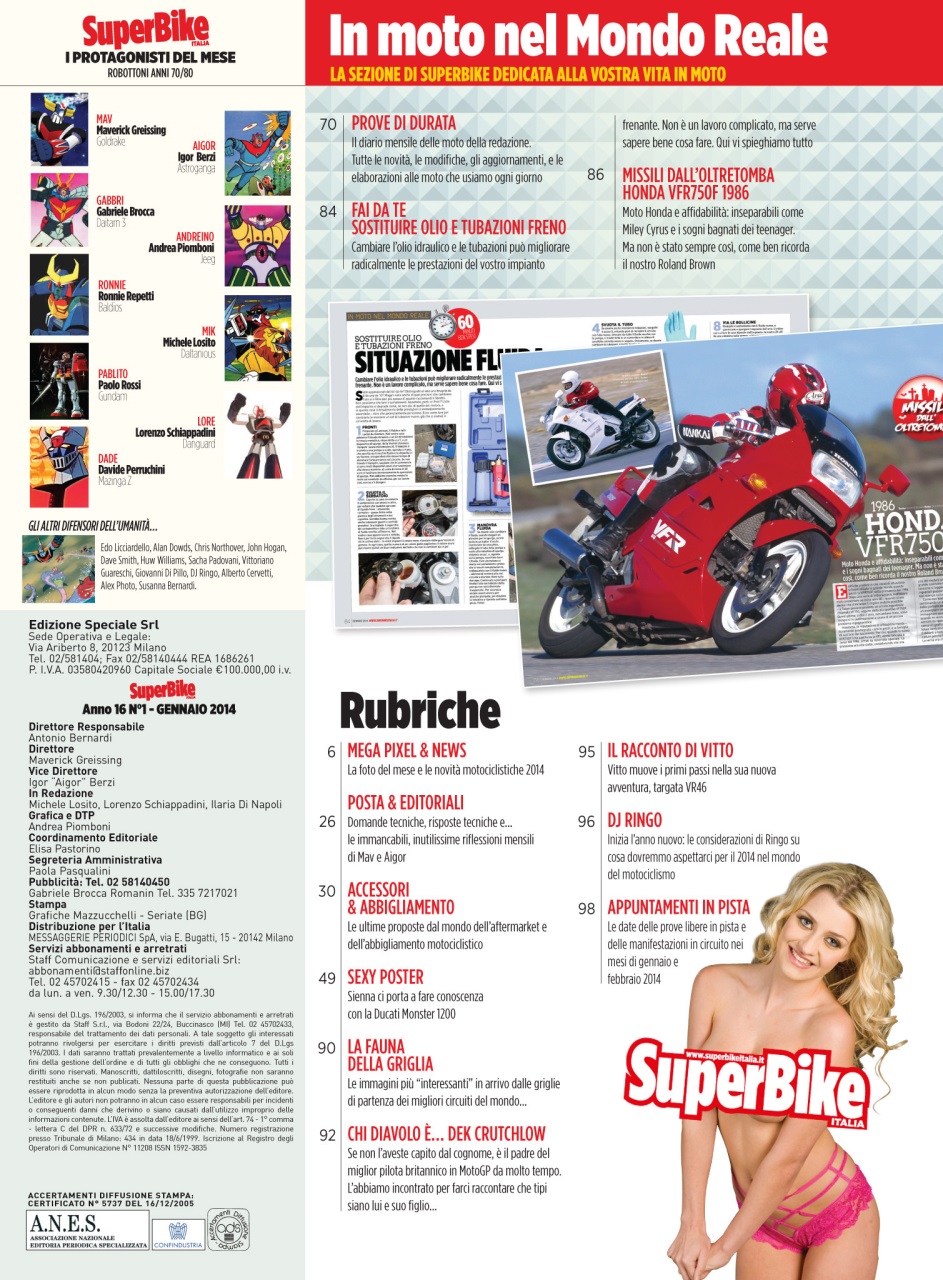 Superbike Italia Preview Pages