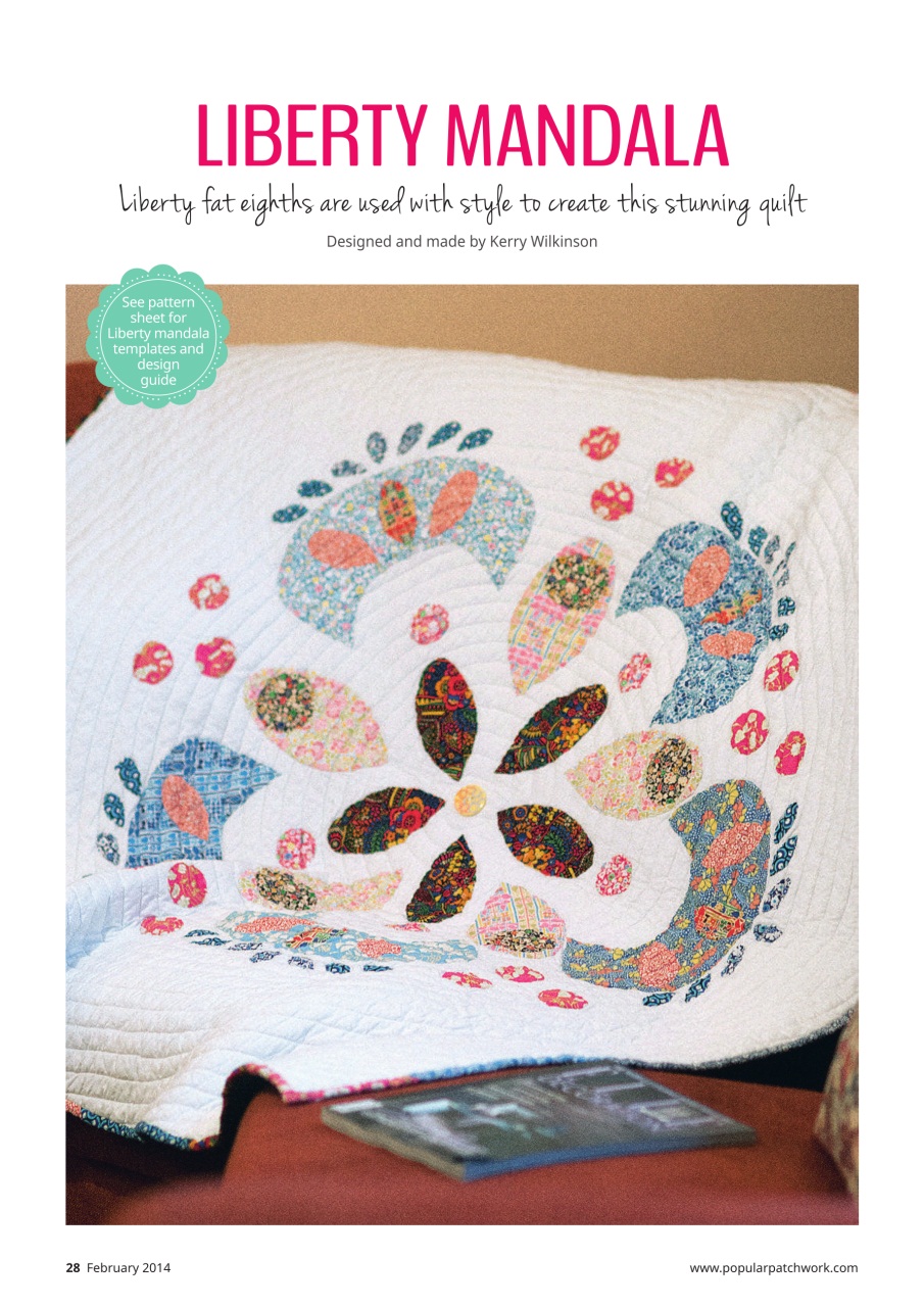 Popular Patchwork Magazine Preview Pages