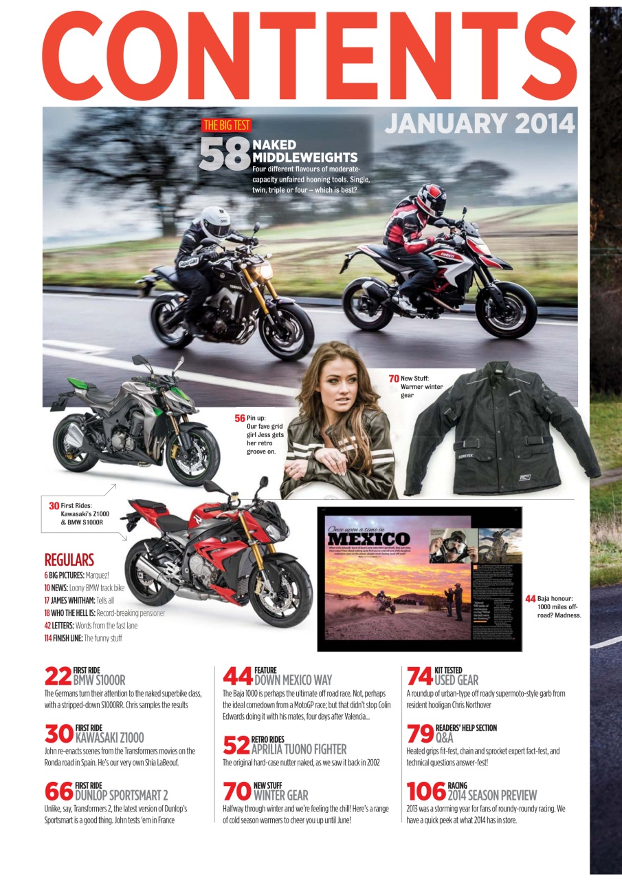 Superbike Magazine Preview Pages