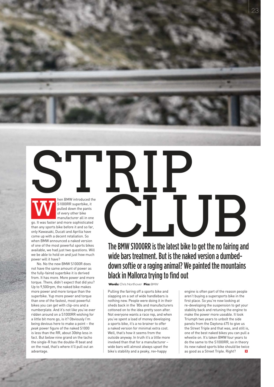 Superbike Magazine Preview Pages