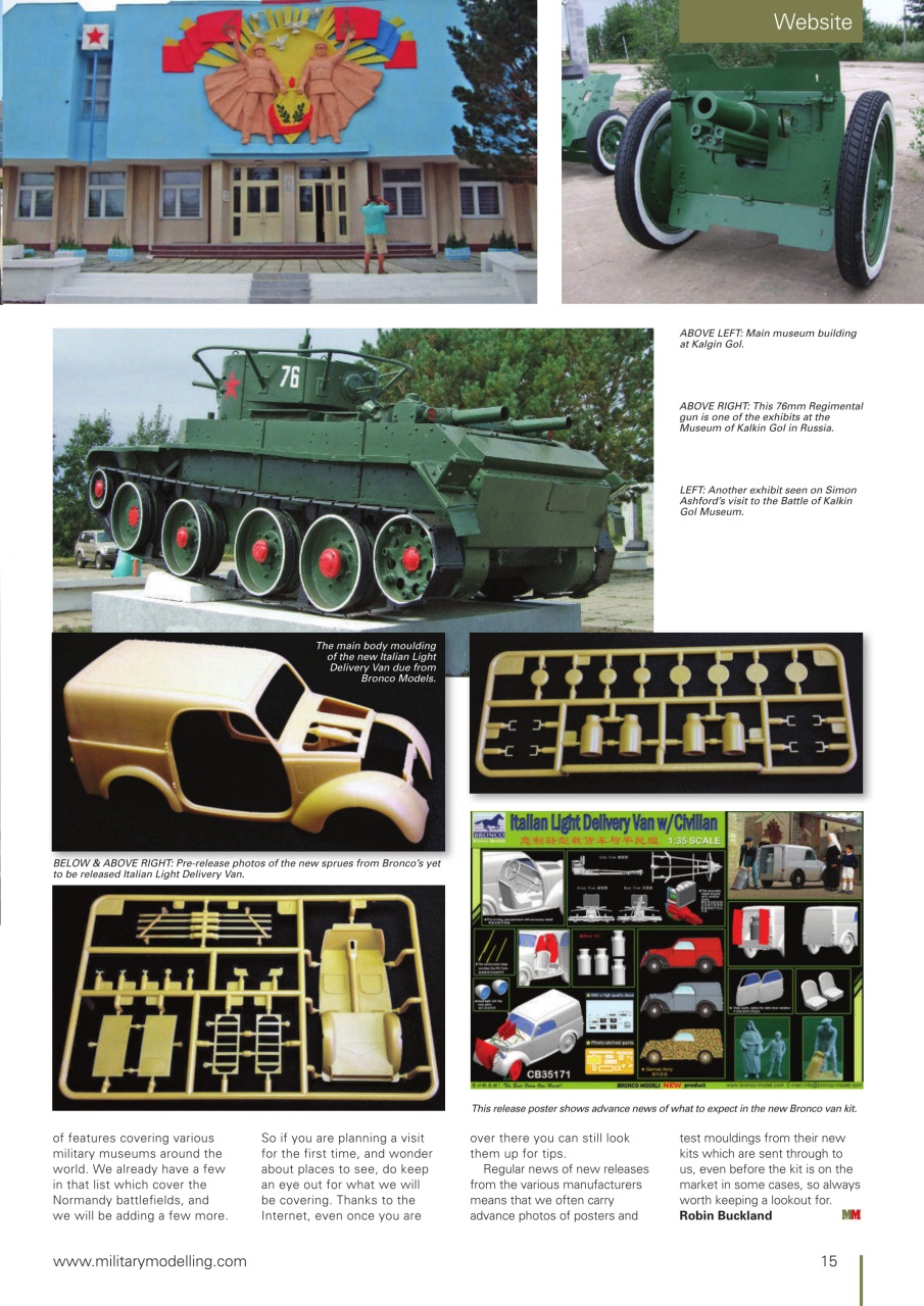 Military Modelling International Magazine Preview Pages