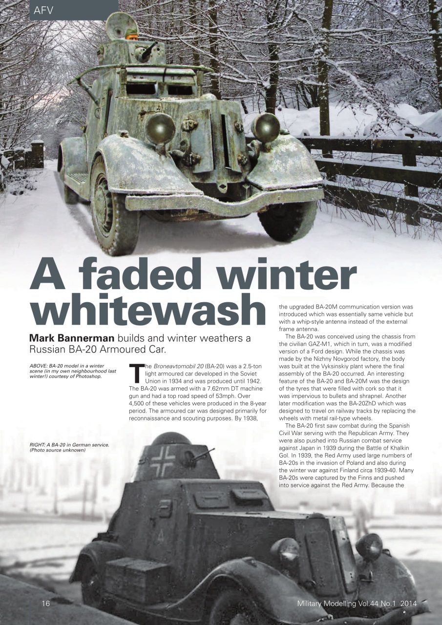 Military Modelling International Magazine Preview Pages