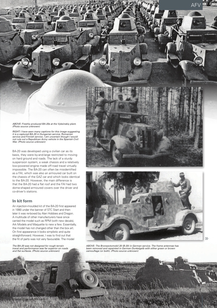 Military Modelling International Magazine Preview Pages