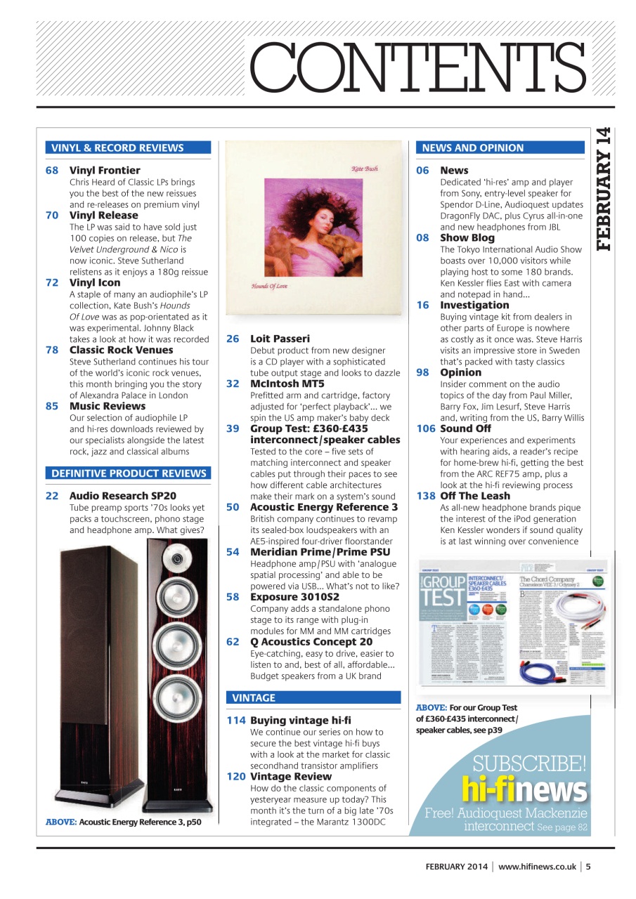 Hi-Fi News Preview Pages