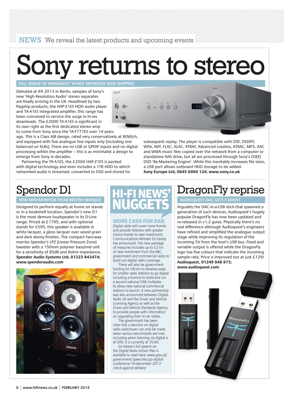 Hi-Fi News Preview Pages
