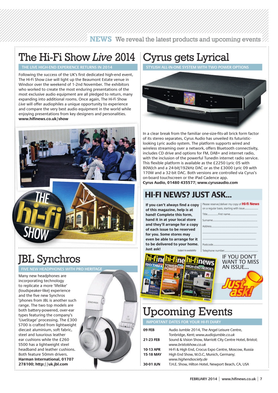 Hi-Fi News Preview Pages
