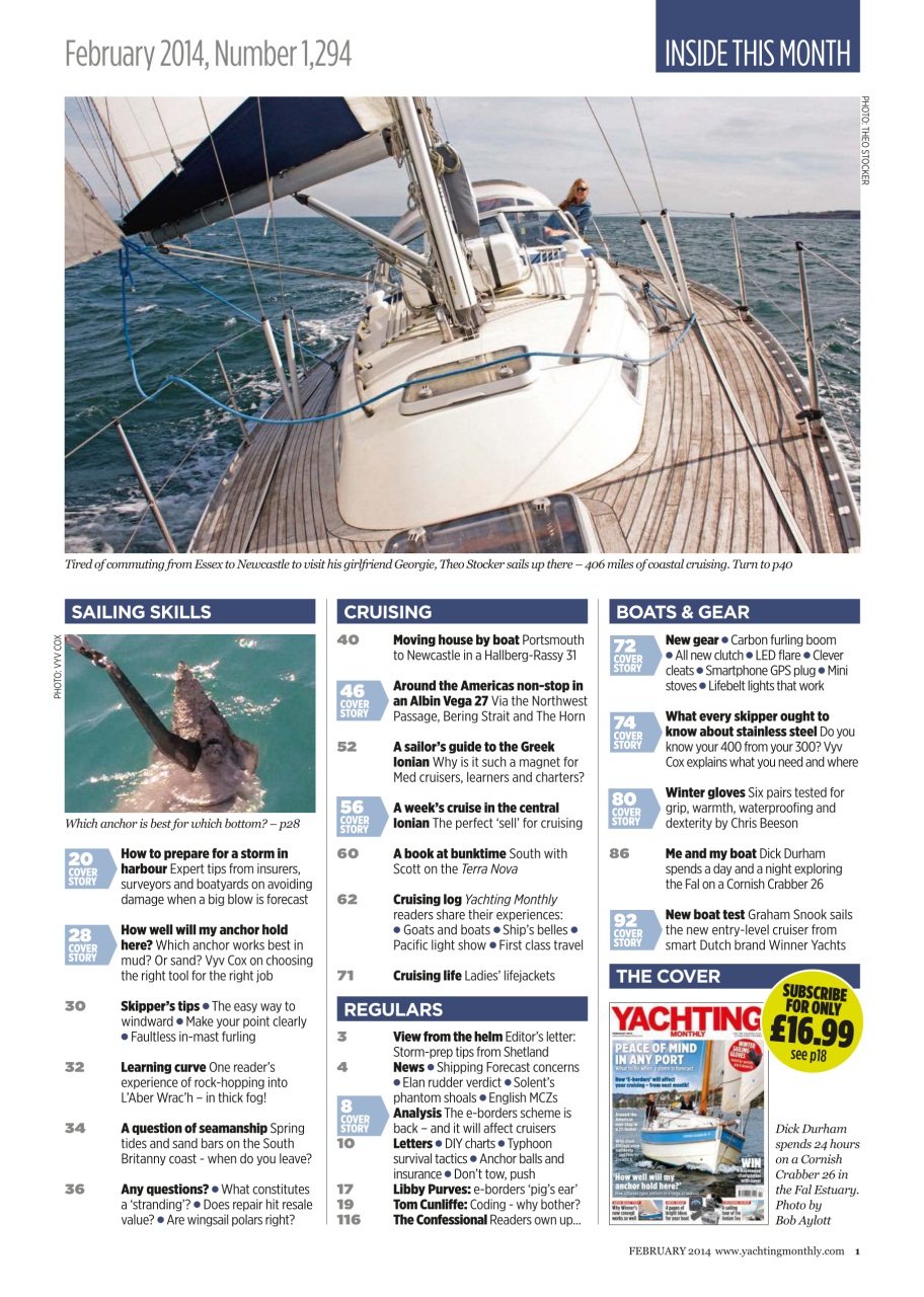 Yachting Monthly Preview Pages
