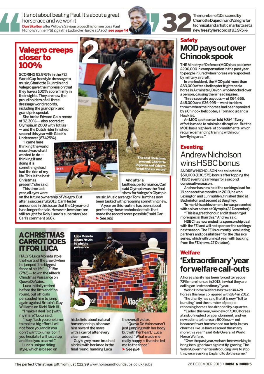 Horse & Hound Preview Pages