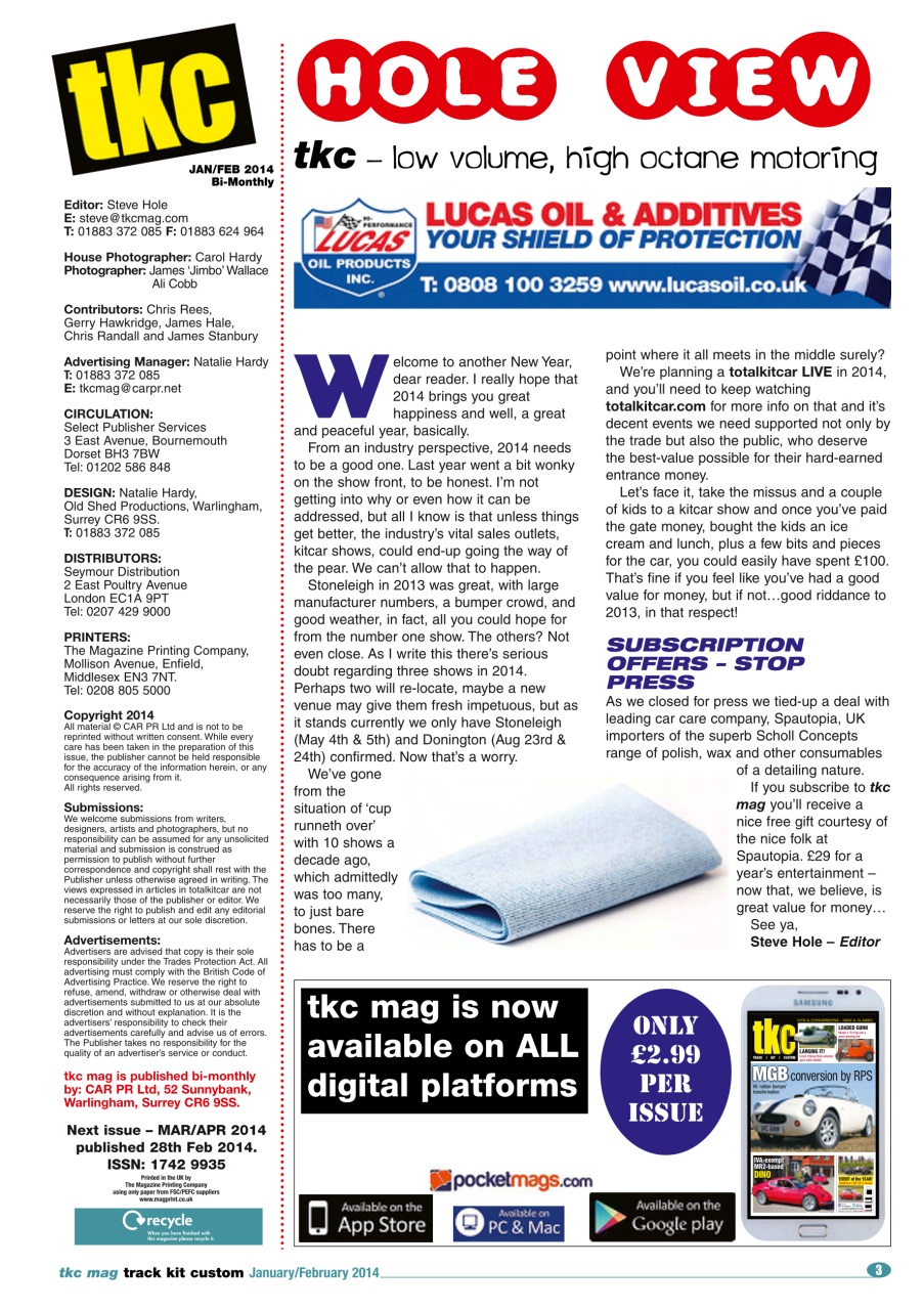 TKC Magazine Preview Pages