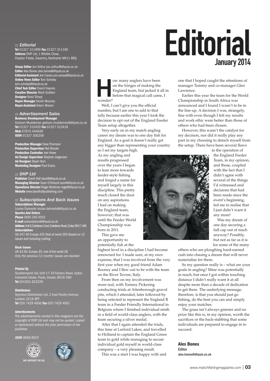 Match Fishing Preview Pages