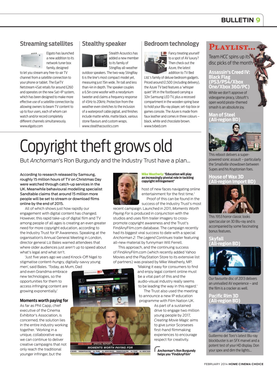 Home Cinema Choice Preview Pages