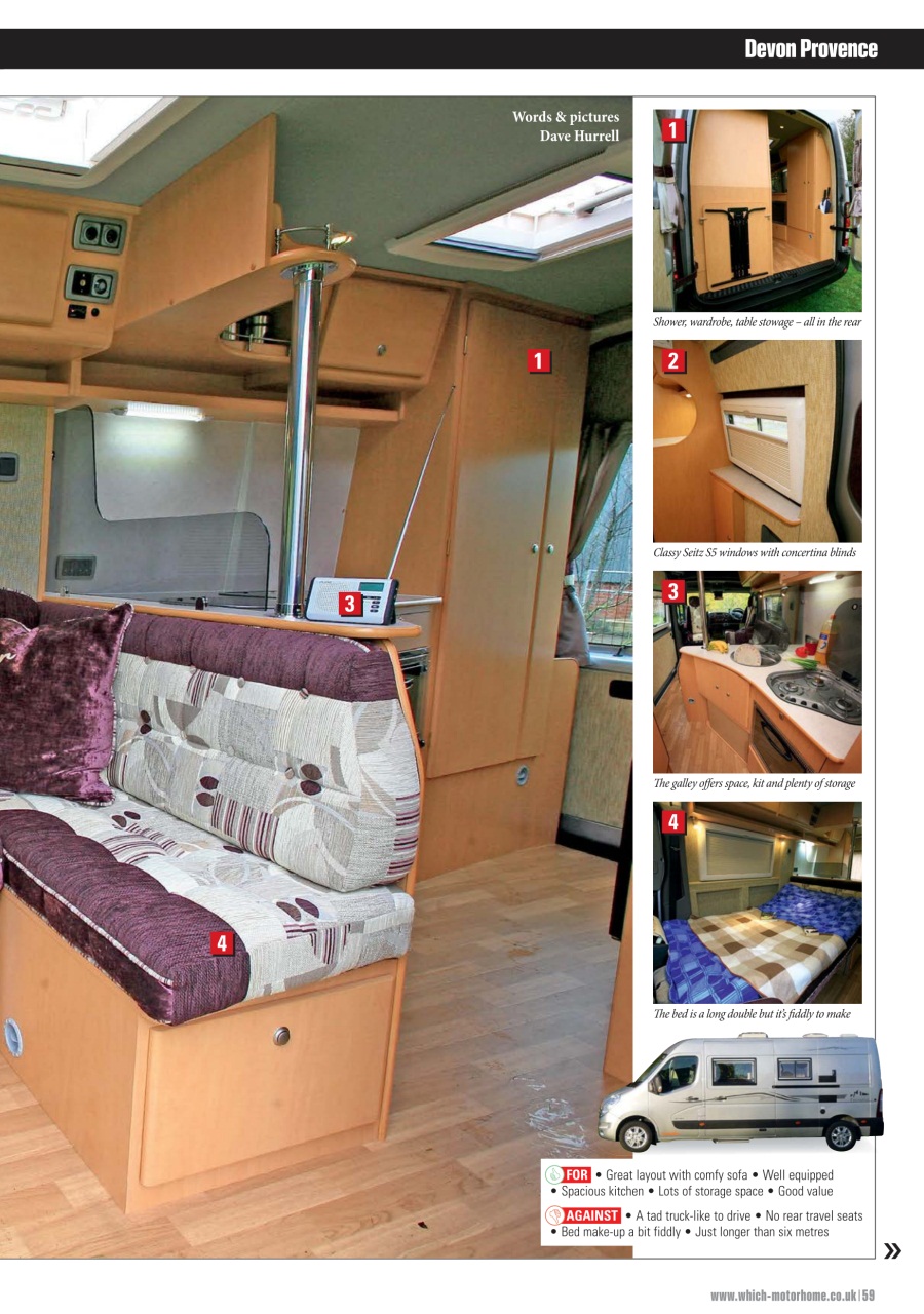 What Motorhome magazine Preview Pages