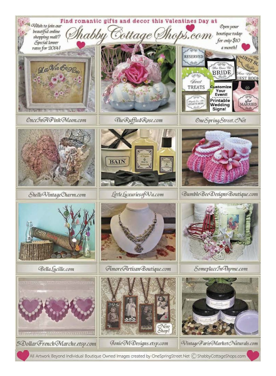 Romantic Homes Preview Pages