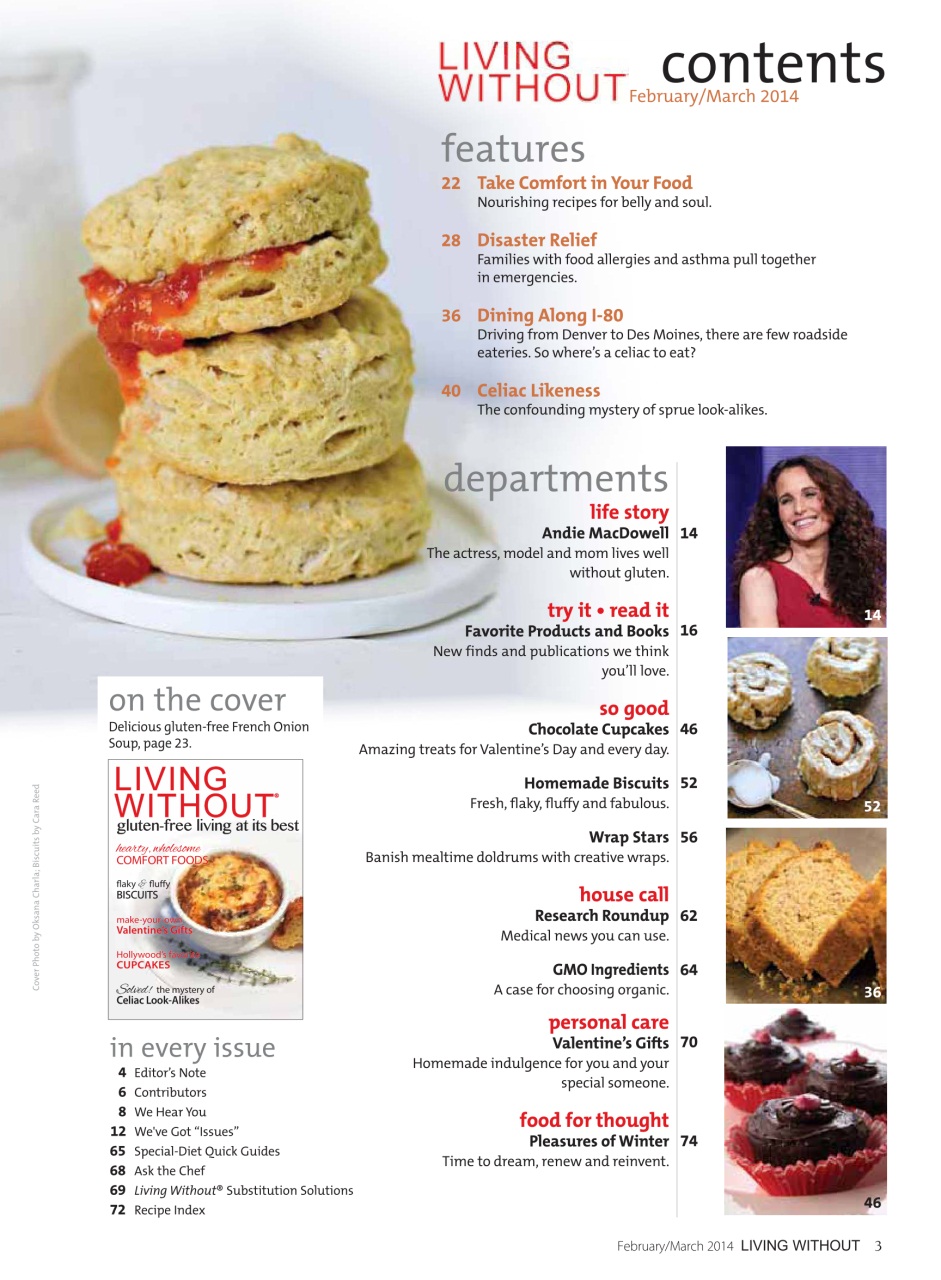 Gluten Free & More Preview Pages