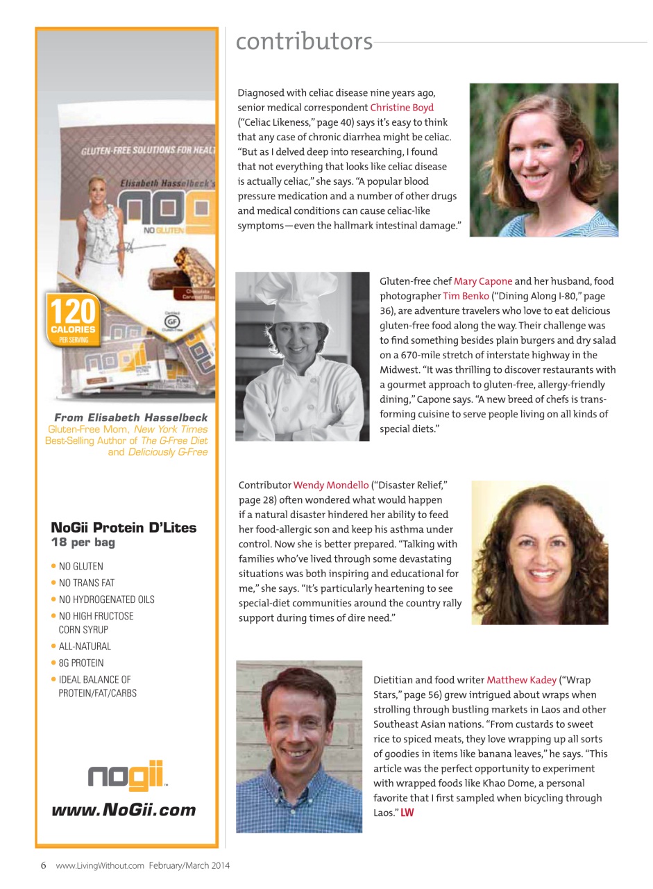 Gluten Free & More Preview Pages