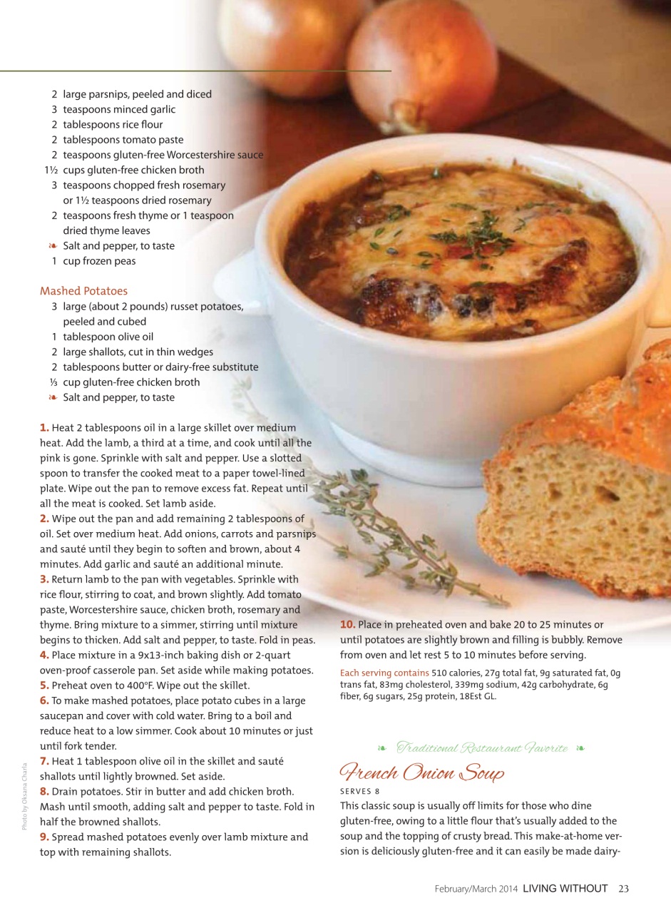 Gluten Free & More Preview Pages