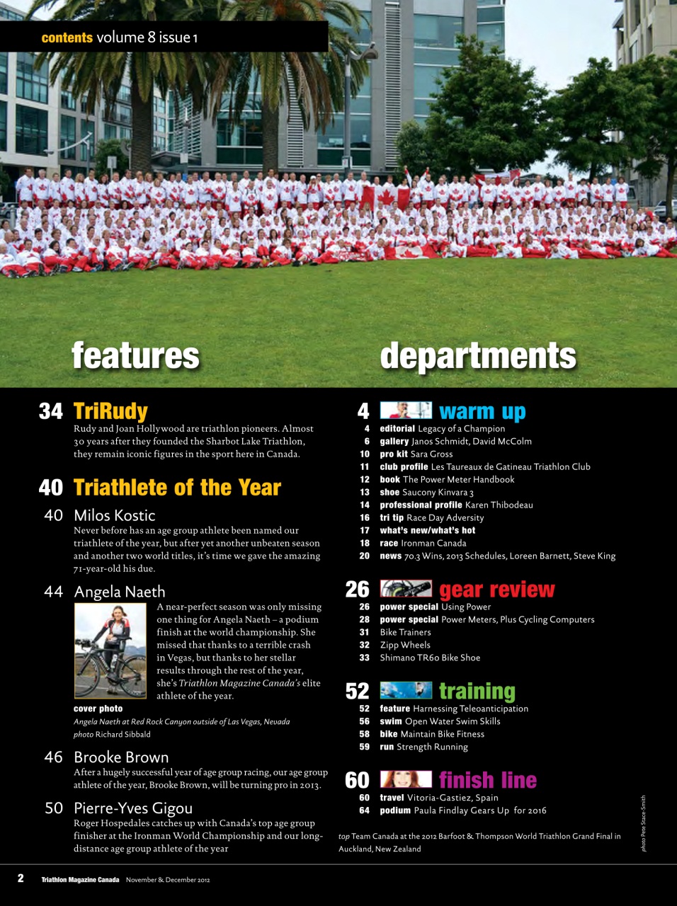 Triathlon Magazine Canada Preview Pages