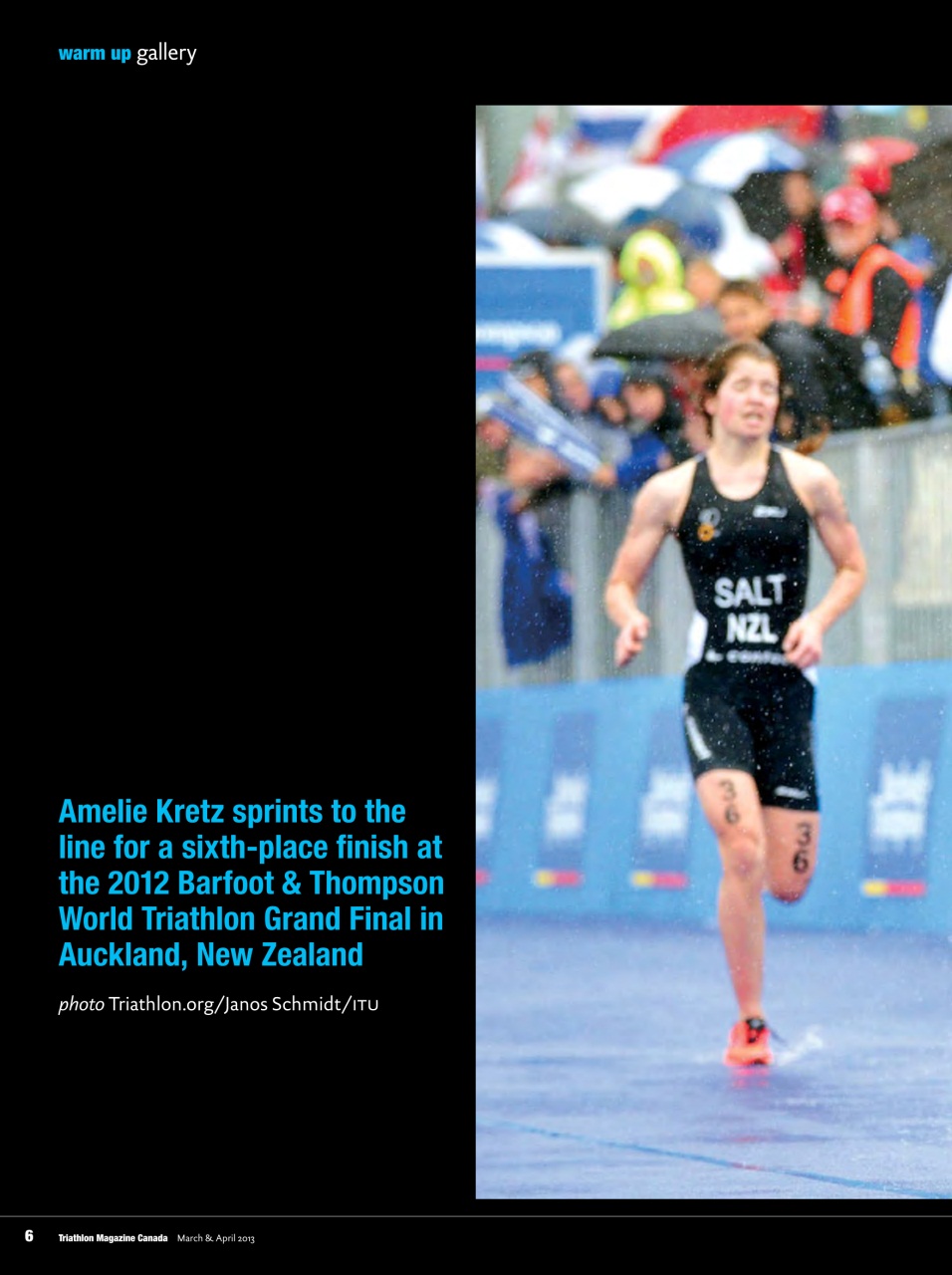 Triathlon Magazine Canada Preview Pages