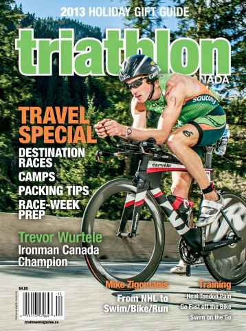 Triathlon Magazine Canada issue Volume 8 Issue 6