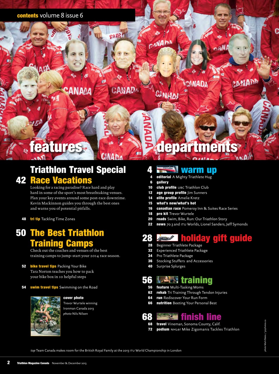 Triathlon Magazine Canada Preview Pages