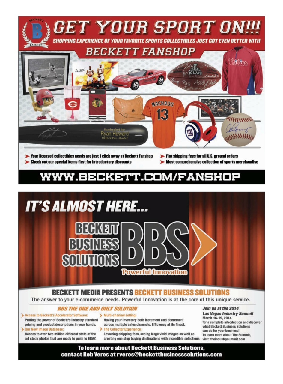 Beckett Basketball Magazine Preview Pages