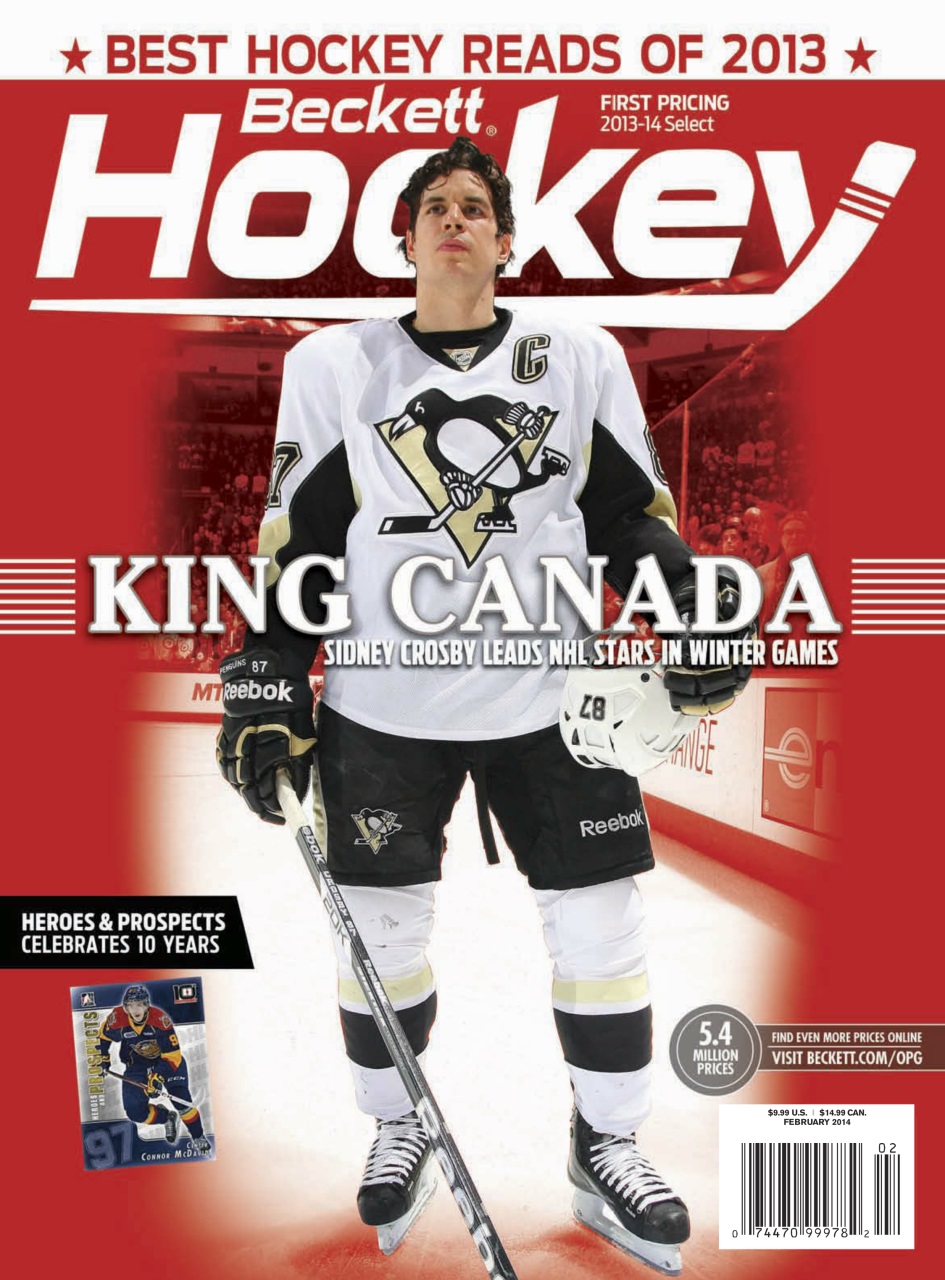 Beckett Hockey Magazine Preview Pages