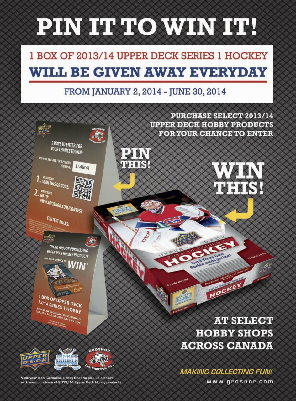 Beckett Hockey Magazine Preview Pages