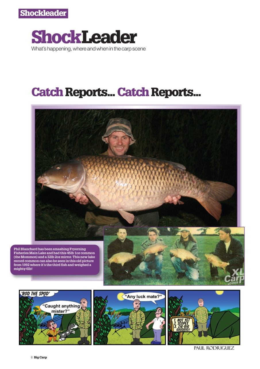 Big Carp Magazine Preview Pages