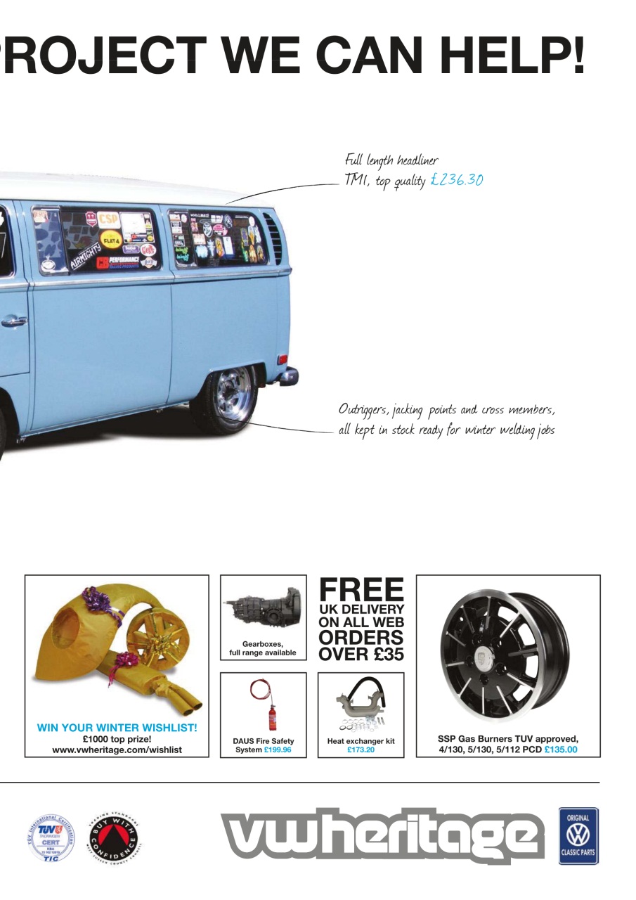 VW Camper Preview Pages