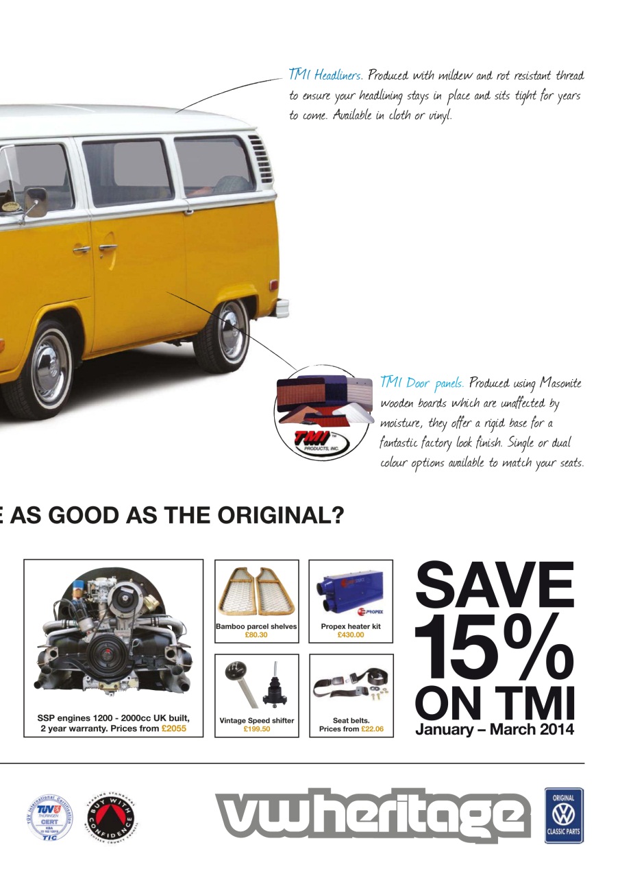 VW Camper Preview Pages